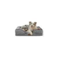 Bedsure Cama Ortopédica para Perro Pequeño - Colchón Lavable para Perro M, Desenfundable con Espuma de Espuma de Huevos, 76x51x7.6 cm, Gris - details 15