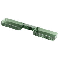 Estante de ducha de esquina montado en la pared, estante organizador para baño, dormitorio y cocina - details 0