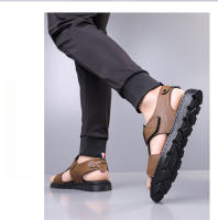 Sandalias de verano para hombre 2025, nuevas sandalias de playa antideslizantes con suela suave, zapatos romanos casuales de moda. - details 5