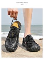Zapatos de verano de gran tamaño para hombre, sandalias transpirables, zapatos casuales de malla, zapatos de viaje de fondo suave y hueco, zapatillas nuevas - details 1