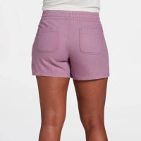 S-5XL moda mujer verano Casual Color sólido cintura elástica con cordones pantalones cortos divididos pantalón corto Casual - details 3