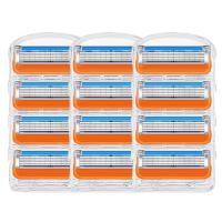 Recargas de cuchilla de afeitar para hombres y mujeres, Kit de afeitado Manual, afeitado perfecto, 4/8/12/16 - details 3