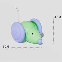 Ratón Eléctrico para Coche Juguete Interactivo para Gatos Rompecabezas Automático Recargable - details 0