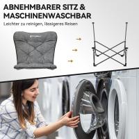 Silla de camping acolchada cómoda portátil de algodón al por mayor, silla plegable para exteriores, picnic, pesca, carga 136 kg - details 12