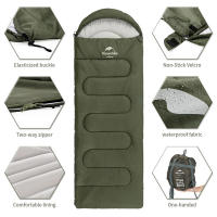 Naturehike Saco de Dormir Camping Ultraligero Expandible Doble Edredón 3 Estaciones Portátil para Senderismo - details 8