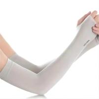 Mangas de Protección Solar de Seda de Hielo Unisex Cubierta de Codo para Ciclismo, Correr, Pescar, Conducir Manga Anti-UV Refrescante para Deportes y Exteriores - details 6