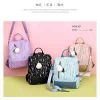 Mochila De flores antirrobo para mujer, morral escolar de viaje, a la moda - details 4