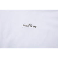 Camiseta de manga corta de alta calidad para hombre de Hip-Hop, camiseta de verano de manga corta de moda, bordado de Stone Island - details 3