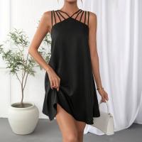 Vestido de tirantes de mujer sin mangas falda suelta y delgada - details 3