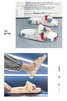 Zapatillas de verano para mujer, zapatos de playa al aire libre, sandalias suaves de EVA, plataforma gruesa, zapatos antideslizantes de ocio para baño interior para mujer - details 6