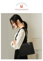 FOXER bolso de hombro con cadena de cuero PU para mujer, bolso para axilas, bolso a cuadros simple a la moda - details 2
