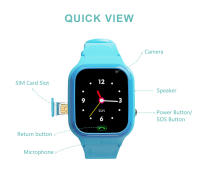 Reloj GPS niños Video call inteligentes deporte hombre mujer - details 1