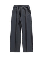 Pantalones casuales de primavera y otoño 2025 para hombre, pantalones anchos de marca Ins, versátiles y drapeados de pierna recta. - details 6