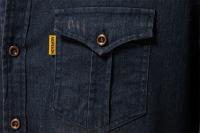 día del padre Camisa vaquera para hombre Algodón de alta calidad Elástico Primavera Chaqueta vaquera de manga larga Casual Slim Fit Ropa de calle Camisas de vaquero - details 6