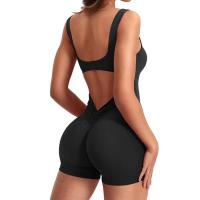 Monos deportivos sin costuras de fitness Ouwu Conjunto de trabajo de danza del abdomen para mujeres - details 4