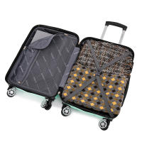 Maleta Cabina Mano ABS 55x40x20cm (40L)- 20 Pulgadas - Wizzair Ryanair Vueling Iberia - NegroAzulRosaDoradoPlateadoAmarilloRojoRosaPaloTurquesaVerdeMentaMorada - details 5