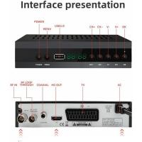 Nueva Version 2024 Español TDT GRABADOR Decodificador  TV DVB-T T2 H265 HEVC FTA Full HD PVR, USB, HDMI, SCART, Sintonizador de TV Digital Terrestre, Receptor Digital de Alta definición Full HD 1080p HD JN 821T2 TV Graba en HD - details 6