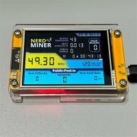 NerdMiner-máquina de minería de criptomonedas V2, dispositivo de 2,8 pulgadas, con pantalla de BTC, Solo, minería Nerd, 56KH/S - details 2