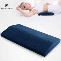 Cojín de espuma con soporte lumbar ergonómico, lavable en máquina, funda desmontable, firme, suave para dispositivos multimedia - details 0