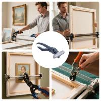 Alicates de estiramiento de lienzo, alicates de estiramiento para marcos, pintura al óleo, alicates de lona, ​​retorno acolchado, herramienta de pintura artística duradera para principiantes - details 9
