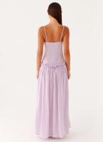 "Vestido Largo de Tirantes con Volantes 2025 - Pliegues Elegantes, Estilo Europeo, Moda Boho Chic, Vestido Femenino para Verano, Playa o Eventos |   Envío Rápido Miravia" - details 22