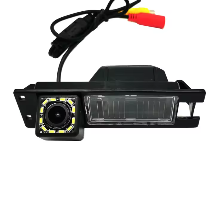 Cámara de Vista Trasera HD 12LED Kit de Montaje en Tablero para Coches Opel - 1