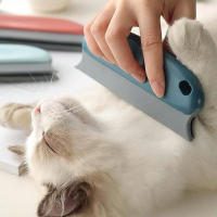 Cepillo eliminador de pelo de mascotas efectivo para gatos y perros, lava suavemente la lana y limpia la piel para un hogar limpio y ordenado - details 1