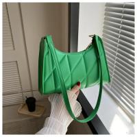 Bolso de hombro a la moda para mujer, bolso de cuero PU para axila, bolsos de Color sólido, bolsos de ocio para ir al trabajo, bolsos con asa pequeña, bolso de mano con cremallera a la moda - details 18