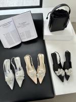 Nuevas Sandalias de Flores con Diamantes de Imitación Estilo de Hada, Viento, Tacón Grueso, Bolsa, Cabeza, Zapatos Individuales Vacíos - details 7