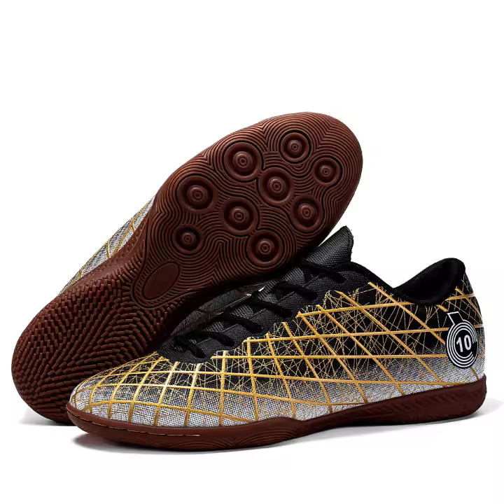 Suela de tendón de vaca masculino y femenino estudiantes zapatos de juego adulto césped zapatos de fútbol - 1