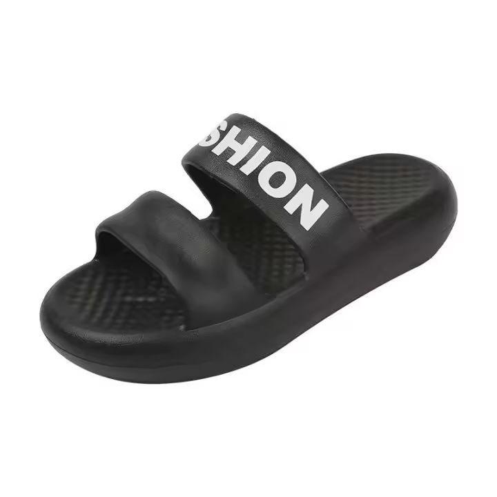 Nueva marca de moda, zapatos de tacón blanco de color sólido para mujeres suaves y gordas, sandalias antideslizantes a bajo precio - 1