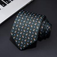 Corbata con estampado de moda para hombre, corbata de seda hecha a mano de 8cm, corbata geométrica floral de Paisley para fiesta de negocios, regalo de boda, novedad de 2021 - details 31