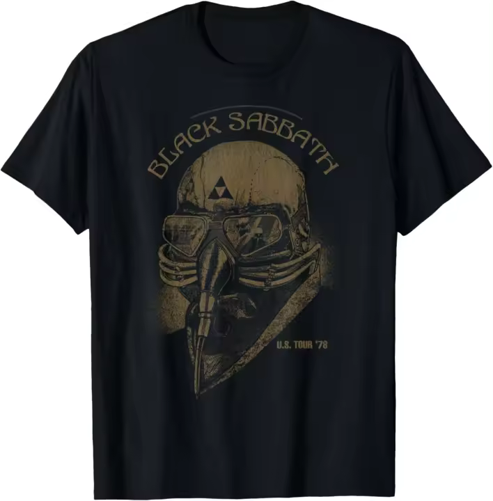 Camiseta oficial de la gira estadounidense '78 de Black Sabbath - 1