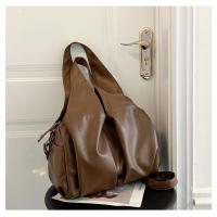 Bolso de gran capacidad de las mujeres de la primavera nueva moda simple retro bolso de mano nicho bolso de hombro - details 38