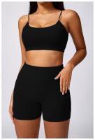 Sujetador de Yoga de Nylon Secado Rápido Ajuste Ajustado Ideal para Fitness y Correr - details 1