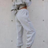Conjunto de ropa deportiva para mujer, y pantalones Sudadera con capucha, chándal de gran tamaño, otoño - details 16