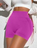 Pantalones cortos calientes para gimnasio al aire libre con nalgas de color melocotón para mujer, pantalones de yoga con nalgas ajustadas para mujer, pantalones cortos de yoga de alta calidad para mujer - details 3