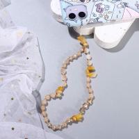 Cadena de grava para teléfono móvil, cuerda antipérdida, cadena de cuentas con letras, correa para teléfono móvil, cordón de cuentas de piedra de cristal, cordón para teléfono móvil - details 3