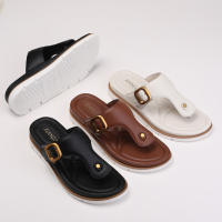 Sandalias Entresuelo Moda Femenina Verano Nuevas Zapatillas Antideslizantes Versátiles Para Vacaciones - details 3