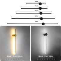 YNL Lámpara de Pared LED Moderna Luz de Dormitorio Minimalista Decoración del Hogar Luces y Estilos - details 1