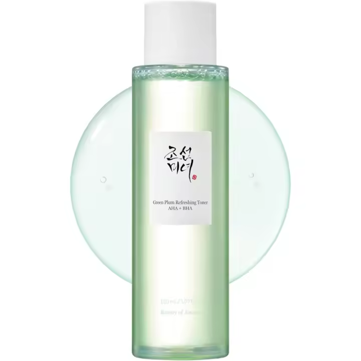 Beauty of Joseon Green Plum AHA BHA Tónico Esencia facial refrescante Hidratante Exfoliante suave Ácido salicílico Todo tipo, - 1