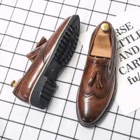 Oficina Elegante Vestido De Negocios Cómodos Zapatos Formales Ligeros Puntiagudos para Hombres - details 3