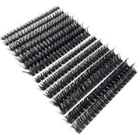 Pestañas Postizas Segregadas Tejidas DIY 40D 60D 80D Y 100D Gruesas Y Rápidas Extensión De Pestañas Material De Algodón Plástico - details 13