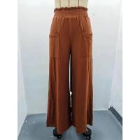 Pantalones de verano para mujer con cintura elástica, bolsillos, estilo chic y elegante - details 13