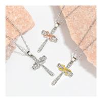 Collares Clavícula con Colgante del Símbolo del Infinito, Collares de Cruz Eterna Retro y Personalizados con Aire Euroamericano, Joyas de Moda Nuevas - details 7