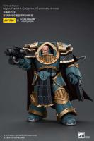 JOYTOY 40k 1/18 figuras de acción 14,1 cmSons of Horus Legion Praetor en Cataphractii Terminator Armor Collection Model - details 6