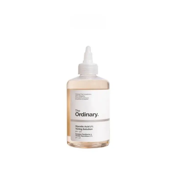 Tónico exfoliante con ácido glicólico al 7% para eliminar puntos negros y suavizar la piel 240ml - 1