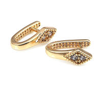 Colgantes de latón de Color dorado de 18K, conectores, cierres de Clip a presión, joyería Diy de alta calidad, accesorios para collares para mujer - details 24