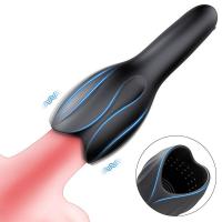 Leten ejercitador estimulador del glande masajeador entrenador de retardo vibrador para hombres equipo masturbador juguetes sexuales para hombres adultos - details 0