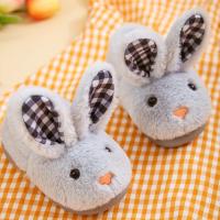 Zapatillas de Peluche de Conejo para Niños Calzado de Interior Cálido para Invierno - details 1